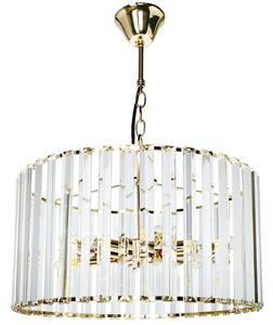 Toolight - Závěsná stropní lampa Organ - zlatá - APP1157-5CP