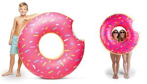 KIK Nafukovací Donut 60 cm - růžový, KX9789_1