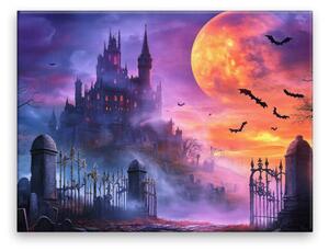 Obraz na plátně - Gothic úplněk - 40x30 cm - CZ výroba