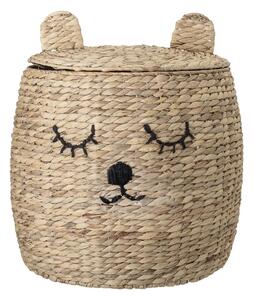 Dětský úložný koš s víkem Bear 50 cm Bloomingville