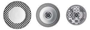 18dílná sada porcelánových talířů Brandani Alhambra