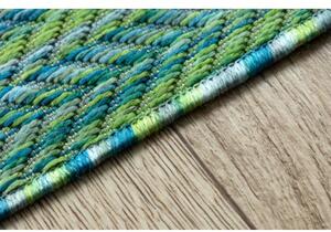 Moderní FISY koberec SISAL 20776 Cikcak, melanž modrý velikost 120x170 cm | krásné koberce cz