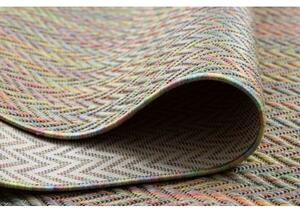 Moderní FISY koberec SISAL 20776 Cikcak, melanž, duha, duhový velikost 120x170 cm | krásné koberce cz