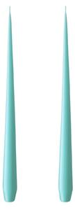 Svíčka Taper 32 cm – 54/2 Deep Lagoon – set 2 ks