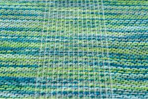 Moderní FISY koberec SISAL 20777 pásky, melanž modrý velikost 120x170 cm | krásné koberce cz