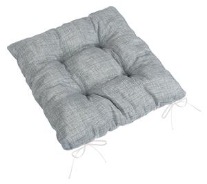 BELLATEX Sedák LADA prošívaný Šedá 40x40 cm