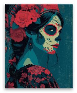 Obraz na plátně - Růžová Catrina 3 - 40x50 cm