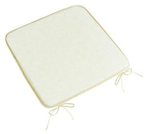 BELLATEX Sedák LADA hladký Smetanová 40x40 cm