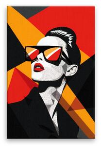 Obraz na plátně - Retro Glamour - 80x120 cm - CZ výroba