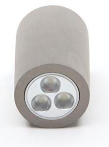 Light Impressions Kapego stropní přisazené svítidlo Naos II 220-240V AC/50-60Hz GU10 1x max. 25,00 W šedá 348049