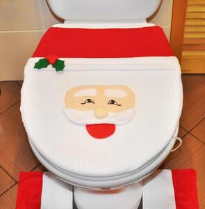 ISO 4789 Vánoční potah na toaletu Santa Claus