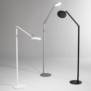 LED stojací lampa Regina, 1 zdroj, bílá