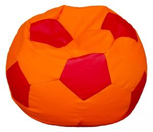 Dětský taburet MÍČ 40 cm - oranžová + červená