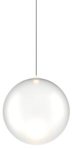 Lodes 17113 1327 Random Solo 18, závěs z bílého foukaného skla, 1x1W LED 2700K, prům.18cm