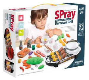 MULTISTORE Dětský gril s příslušenstvím EcoToys