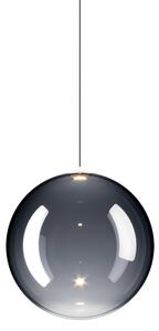 Lodes 17113 4327 Random Solo 18, závěs z kouřového foukaného skla, 1x1W LED 2700K, prům.18cm