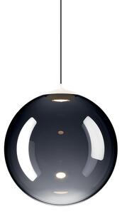 Lodes 17114 4327 Random Solo 23, závěs z kouřového foukaného skla, 1x3W LED 2700K, prům.23cm