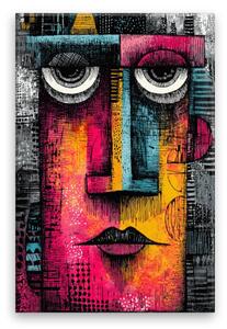 Obraz na plátně - Barevná duše 2 - 80x120 cm