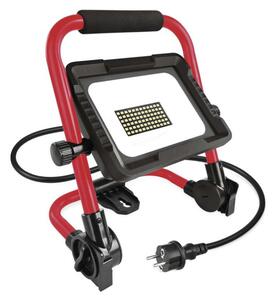 EMOS LED reflektor ELION 30W, červeno-černý, IP65, 4800 lm, neutrální bílá