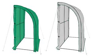 Parkside® Přístěnný fóliovník, 200 x 100 x 210 cm (100412340)