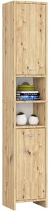 Ak furniture Koupelnová skříňka BETI 180 cm dub artisan