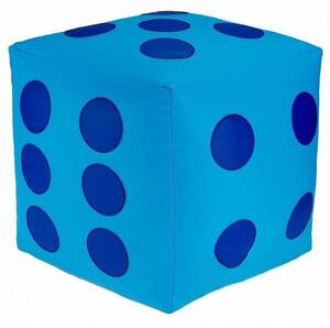 Dětský taburet KOSTKA 30 cm - světlemodrá + modrá