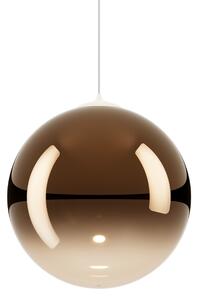 Lodes 17115 4627 Random Solo 28, závěs z bronzového foukaného skla, 1x3W LED 2700K, prům.28cm