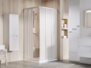 Ravak Supernova ASRV3+ASRV3 sprchový kout obdélníkový 90x80 cm Profil: Satin, Sklo: Pearl, Rozměr: 90x80 cm