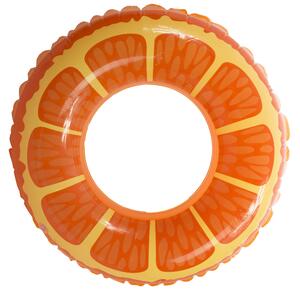 KIK Kruh na plavání Pomeranč 90 cm, KX7564