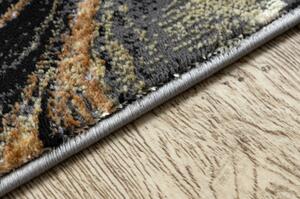 Moderní koberec DE LUXE 622 Abstrakce Strukturální krém / zlato velikost 240x340 cm | krásné koberce cz