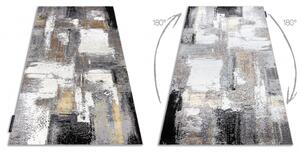 Moderní koberec DE LUXE 633 Abstrakce Strukturální krém / zlato velikost 120x170 cm | krásné koberce cz