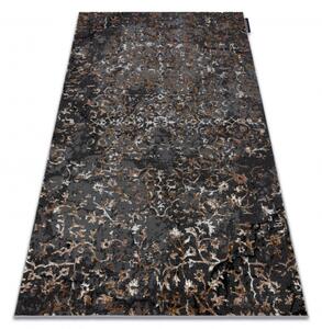 Moderní koberec DE LUXE 2080 ornament vintage Strukturální šedá velikost 180x270 cm | krásné koberce cz