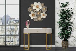 Designová konzole Hadassah 100 cm krémová