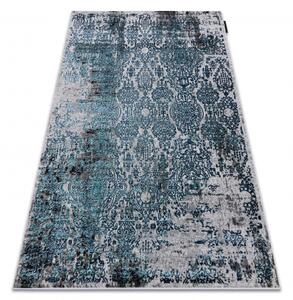 Moderní koberec DE LUXE 2081 ornament vintage Strukturální, modrý / velikost 240x340 cm | krásné koberce cz