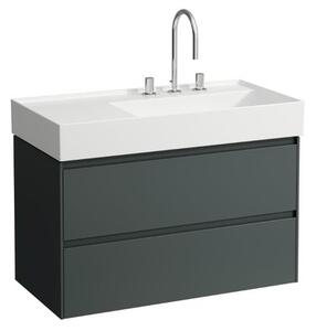 Koupelnová skříňka pod umyvadlo Laufen Lani 880 x 450 x 515 mm šedá traffic H4039621122661