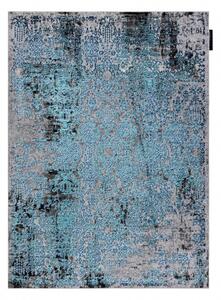 Moderní koberec DE LUXE 2081 ornament vintage Strukturální, modrý / velikost 120x170 cm | krásné koberce cz