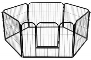 Skladací ohrádka pro psa - výběh pro štěnata 147x60 cm SPRINGOS PA1003