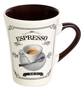 Keramický hrnek na espresso TORO 80ml MIX motivů café bistro