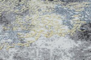Moderní koberec DE LUXE 6754 ornament vintage Strukturální krém / z velikost 120x170 cm | krásné koberce cz