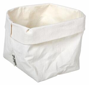 ESSENTIAL Papírový sáček bílé plátno Essent'ial velikosti sáčků: L 14x14x23/15cm