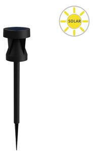 Philips 8720169386877 Avery solární stojanové svítidlo/sloupek zapichovací LED V408mm + hrot140mm 1,8W/200lm 2700K IP44 černá