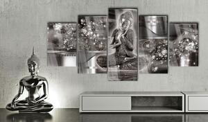 Obraz na akrylovém skle Stříbrný klid