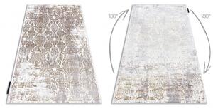 Moderní koberec DE LUXE 2081 ornament vintage Strukturální zlato / velikost 120x170 cm | krásné koberce cz