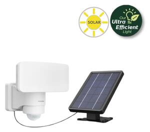 Philips 8720169362161 UltraEfficient Tylus solární nástěnné svítidlo se senzorem LED 6W 1000/50lm 3000K IP44 bílá
