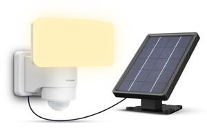 Philips 8720169362161 UltraEfficient Tylus solární nástěnné svítidlo se senzorem LED 6W 1000/50lm 3000K IP44 bílá