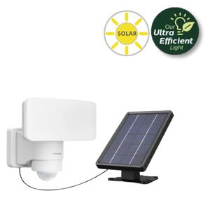 Philips 8720169362185 UltraEfficient Tylus solární nástěnné svítidlo se senzorem LED 6W 1000/50lm 5000K IP44 bílá