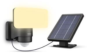 Philips 8720169362208 UltraEfficient Tylus solární nástěnné svítidlo se senzorem LED 6W 1000/50lm 3000K IP44 černá