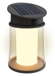 Philips 8720169361942 UltraEfficient Juda solární nástěnné svítidlo se senzorem LED 3,2W/500lm 2700K IP44 antracitová