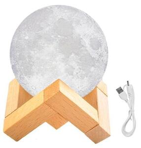 ISO 3D Lampička měsíc Moon Light 8 cm, 9509