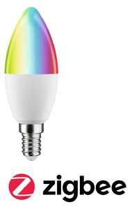 P 29146 Standard 230V Smart Home Zigbee 3.0 LED svíčka E14 5W RGBW+ stmívatelné mat - PAULMANN
